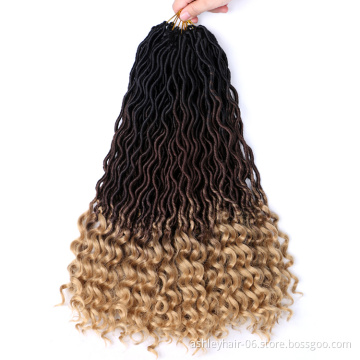 Julianna Gypsy Shop Online Short Sexy Gypsy Women Lock 18 20 24 30 36 Inch New Model Knotless Synthetic Gypsy Locs With Curls